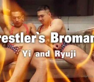 Yi with another muscle stud, but ends up being the bottom bitch! I like to go somewhere warm when winter arrives. I hate cold weather.