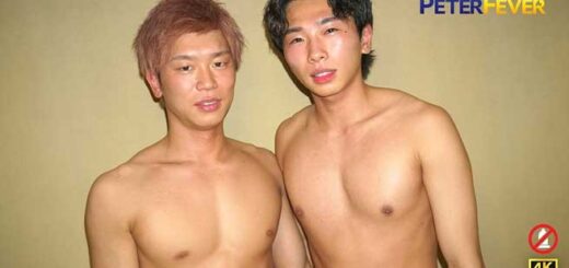 In our second visit with the sons of the rising sun, it's new Asian model Toyosuke and golden boy veteran Zen heating up the sheets in and out of their traditional starched Japanese robes.